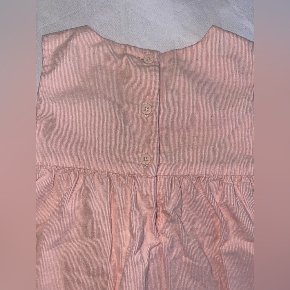 Janie and Jack Light Pink Baby Dress - Picture 4 of 7